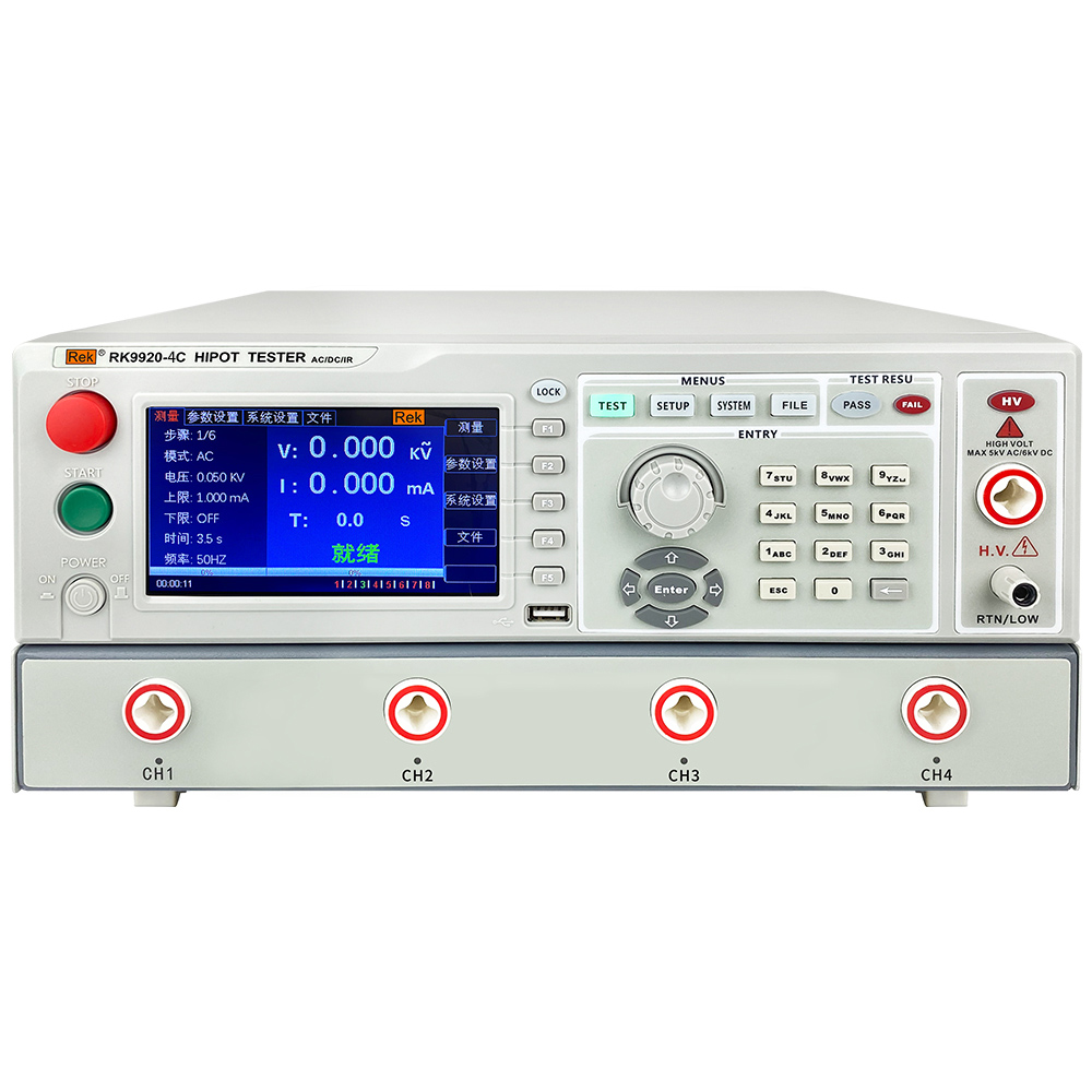 RK9920-4C/RK9920-8C交直流耐壓絕緣測(cè)試儀